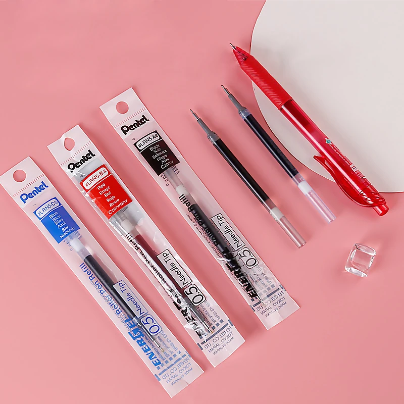 일본 펜텔 젤 펜 리필 LRN5/LRN4 0.5/0.4 - Pentel Pen Energel 리뷰 및 가격