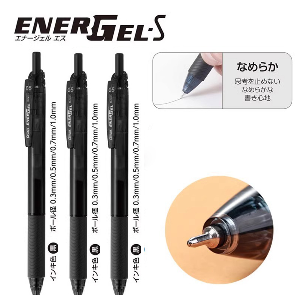5/10pcs 일본 펜텔 젤 펜 EnerGel-S 시리 - Pentel Pen Energel 리뷰 및 가격
